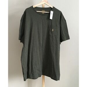Polo Ralph Lauren Men's Classic Crewneck T-Shirt Dark Green XXL NWT